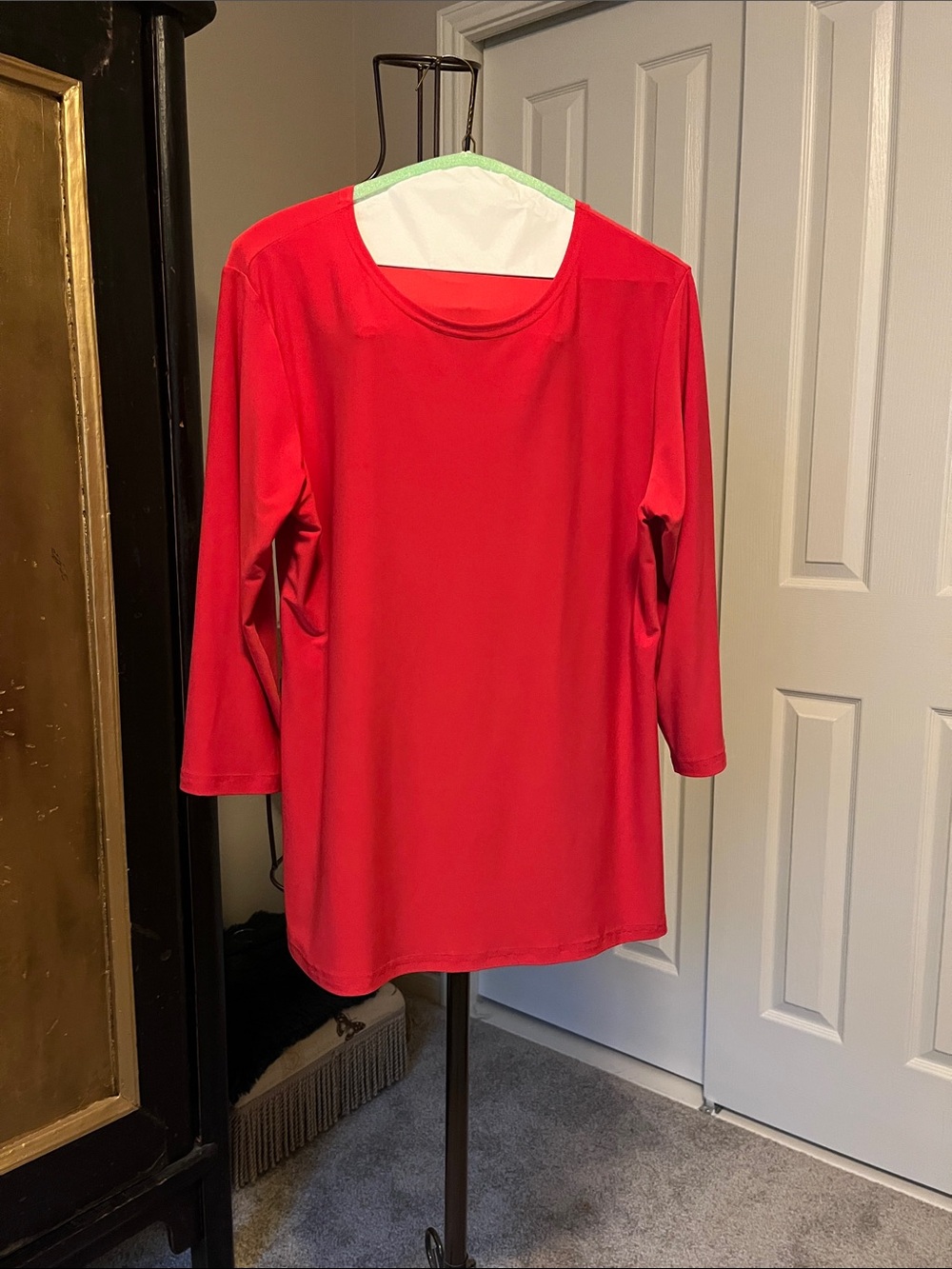 Poppy Red Sympli top